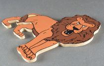 Tintin - Silhouette Bois Trousselier - Lion Tintin au Congo