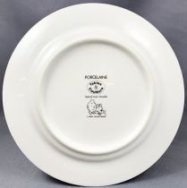 Tintin - Tables & Couleurs Porcelain Plate - The Blue Lotus