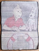 Tintin - Tapis en Laine Axis - Les Cigares du Pharaon Tintin & Milou au Bastingage