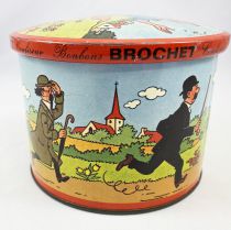 Tintin - Tin Candy box - Brochet 1965