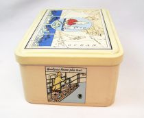 Tintin - Tropico DiffusionTin Cookie Box (Rectangular) - Tintin & Snowy