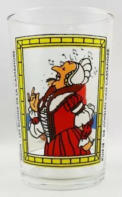 Tintin - Verre � moutarde Amora 1994 - Les Bijoux de la Castafiore
