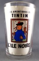 Tintin - Verre à moutarde Amora 1994 - Tintin L\'ile Noire