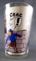 Tintin - Verre à moutarde Amora 1994 - Tintin L\'ile Noire