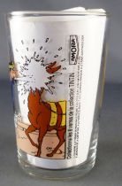Tintin - Verre à moutarde Amora 1994 - Tintin Le Temple du Soleil
