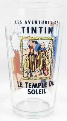 Tintin - Verre � moutarde Amora 1994 Grande Taille - Tintin Le Temple du Soleil