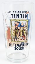 Tintin - Verre à moutarde Amora 1994 Grande Taille - Tintin Le Temple du Soleil