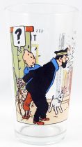 Tintin - Verre à moutarde Amora 1994 Grande Taille - Tintin Le Temple du Soleil