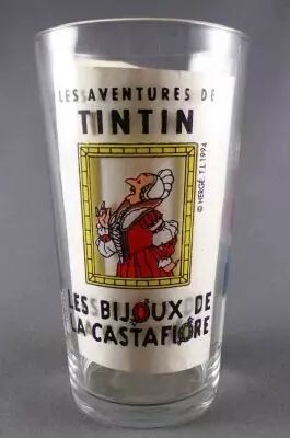 Tintin - Verre � moutarde Amora 1994 Grande Taille - Tintin Les Bijoux de la Castafiore