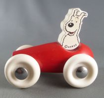 Tintin - Vilac Wooden Toy - Snowy in Car