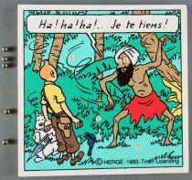 Tintin - Wooden Game of Patience Trousselier - Cigars of the Pharahos