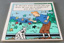 Tintin - Wooden Game of Patience Trousselier - The Black Island