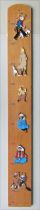 Tintin - Wooden Height Gauge Trousselier - Tintin in America