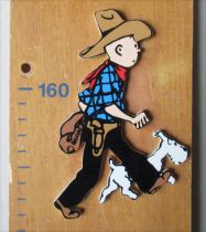 Tintin - Wooden Height Gauge Trousselier - Tintin in America