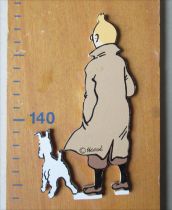 Tintin - Wooden Height Gauge Trousselier - Tintin in America