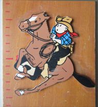 Tintin - Wooden Height Gauge Trousselier - Tintin in America