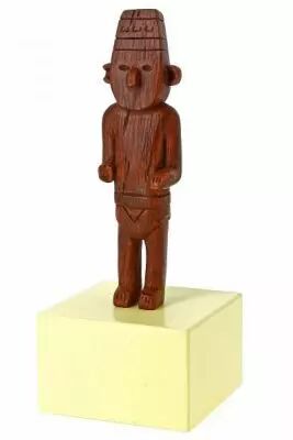 Tintin, Statuette F�tiche Arumbaya - Collection \ Mus�e imaginaire\  - Statue r�sine Moulinsart 2017