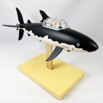 Tintin\'s Shark Submarine - Moulinsart (Collection Icônes) Resin Statue