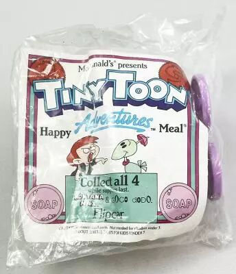 Tiny Toons - McDonald\'s Happy Meal (1990) - Montana Max & Coco Dodo (Flipcar)