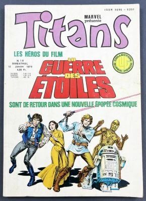 Titans issue #18 - Collection Super H�ros LUG - January 1979 - La Guerre des Etoiles