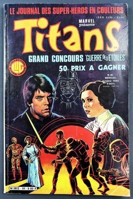 Titans issue #81 - Collection Super H�ros LUG - October 1985 - La Guerre des Etoiles