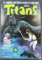 Titans issue #90 - Collection Super H&eacute;ros LUG - September 1986 - Star Wars