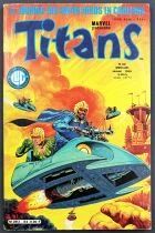 Titans n&deg;87 - Collection Super H&eacute;ros LUG - Avril 1986 - La Guerre des Etoiles, Mikros, Vision & Scarlet Witch