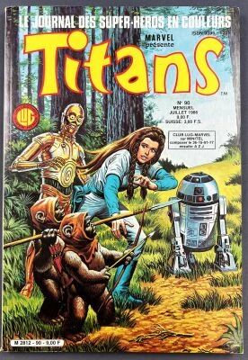 Titans n�90 - Collection Super H�ros LUG - Juillet 1986 - La Guerre des Etoiles