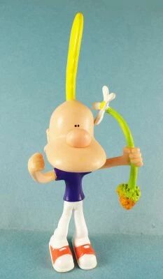 Titeuf - Lansay Bendable Figure 2006 - Titeuf with Plucked Flower