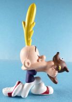 Titeuf - Plastoy 2003 - Pvc Figure - Titeuf Kisses its Teddy Bear.