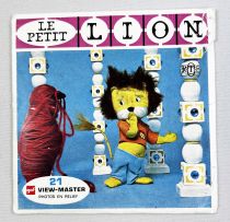 Titus le Petit Lion - View-Master (GAF) - Pochette de 2 disques (14 images stéréo) et Livret