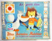 Titus the little Lion - Boxset of 3 Jigsaw Puzzles 10p - Fernand Nathan