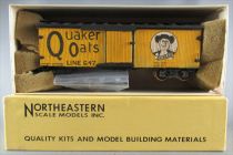 TM Ho Usa Quaker Oat Covered Wagon Line 647 Wood Box Car Boxed
