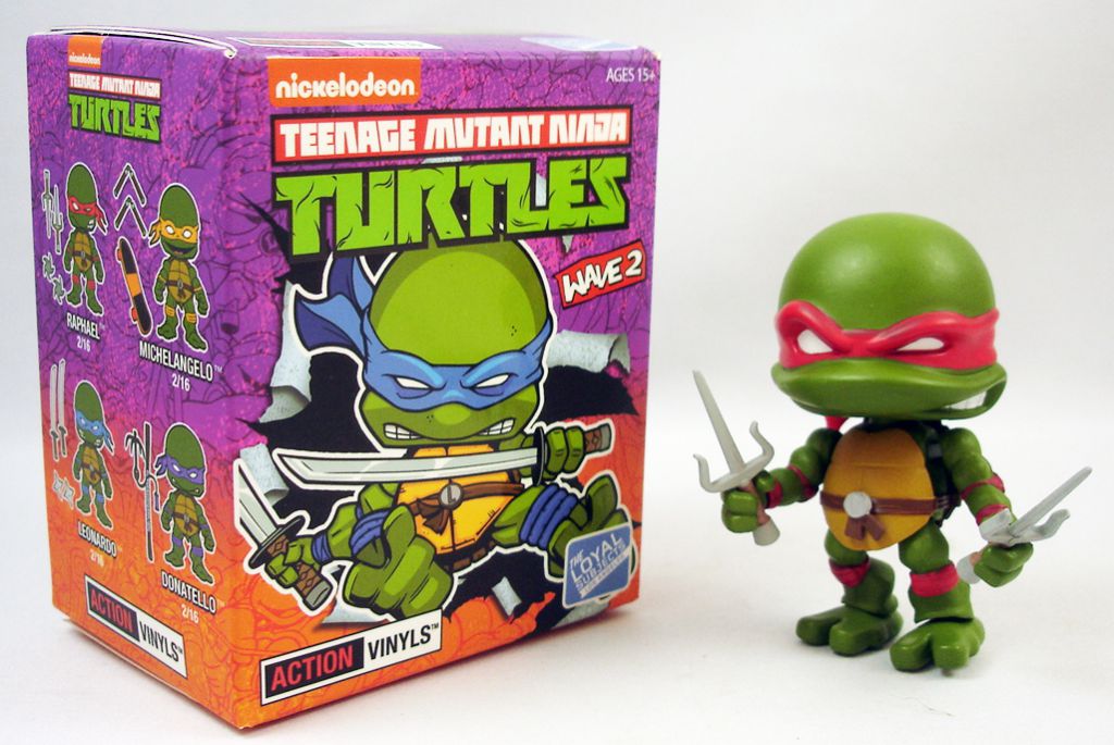 Teenage Mutant Ninja Turtles Raphael 3 Inch Loyal Subjects Action Vinyl for sale online 