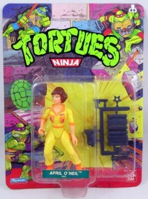 TMNT Tortues Ninja - 1988 - April O\'Neil - Playmates Toys (blister Bandai France)
