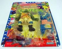 TMNT Tortues Ninja - 1991 - Mutant Military - Lieutenant Leo - Playmates Toys