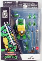 TMNT Tortues Ninja - BST AXN - Figurine 13cm Leonardo \ Leo Arcade Game\ 