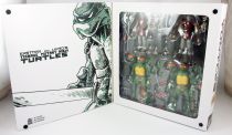 TMNT Tortues Ninja - BST AXN - Mirage Comics 4-pack Figurines 13cm Michelangelo, Leonardo, Foot Soldiers