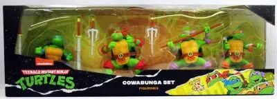 TMNT Tortues Ninja - Comansi - Cowabunga Set de 4 figurines PVC : Leo, Raph, Mike, Don (S�rie TV 1987)