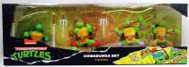 TMNT Tortues Ninja - Comansi - Cowabunga Set de 4 figurines PVC : Leo, Raph, Mike, Don (Série TV 1987)