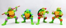 TMNT Tortues Ninja - Comansi - Set de 4 figurines PVC : Leo, Raph, Mike, Don (Série TV 1987)