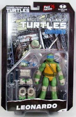 TMNT Tortues Ninja - McFarlane Toys - Figurine Page Punchers - Leonardo