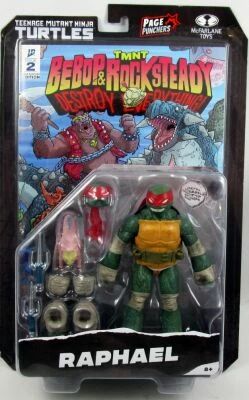 TMNT Tortues Ninja - McFarlane Toys - Figurine Page Punchers - Raphael
