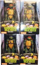 TMNT Tortues Ninja - NECA - 1/4 scale 1990 Movie Set : Leonardo, Raphael, Donatello, Michelangelo