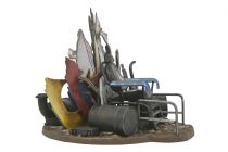 TMNT Tortues Ninja - NECA - 1991 Movie Shredder\'s Throne \ The Secret of the Ooze\ 