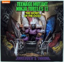 TMNT Tortues Ninja - NECA - 1991 Movie Shredder\'s Throne \ The Secret of the Ooze\ 