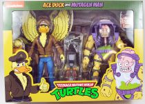 TMNT Tortues Ninja - NECA - Animated Series Ace Duck & Mutagen Man