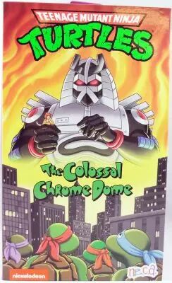 TMNT Tortues Ninja - NECA - Animated Series Chrome Dome