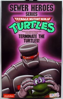 TMNT Tortues Ninja - NECA - Animated Series Evil Rex-1