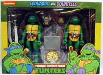 TMNT Tortues Ninja - NECA - Animated Series Leonardo & Donatello